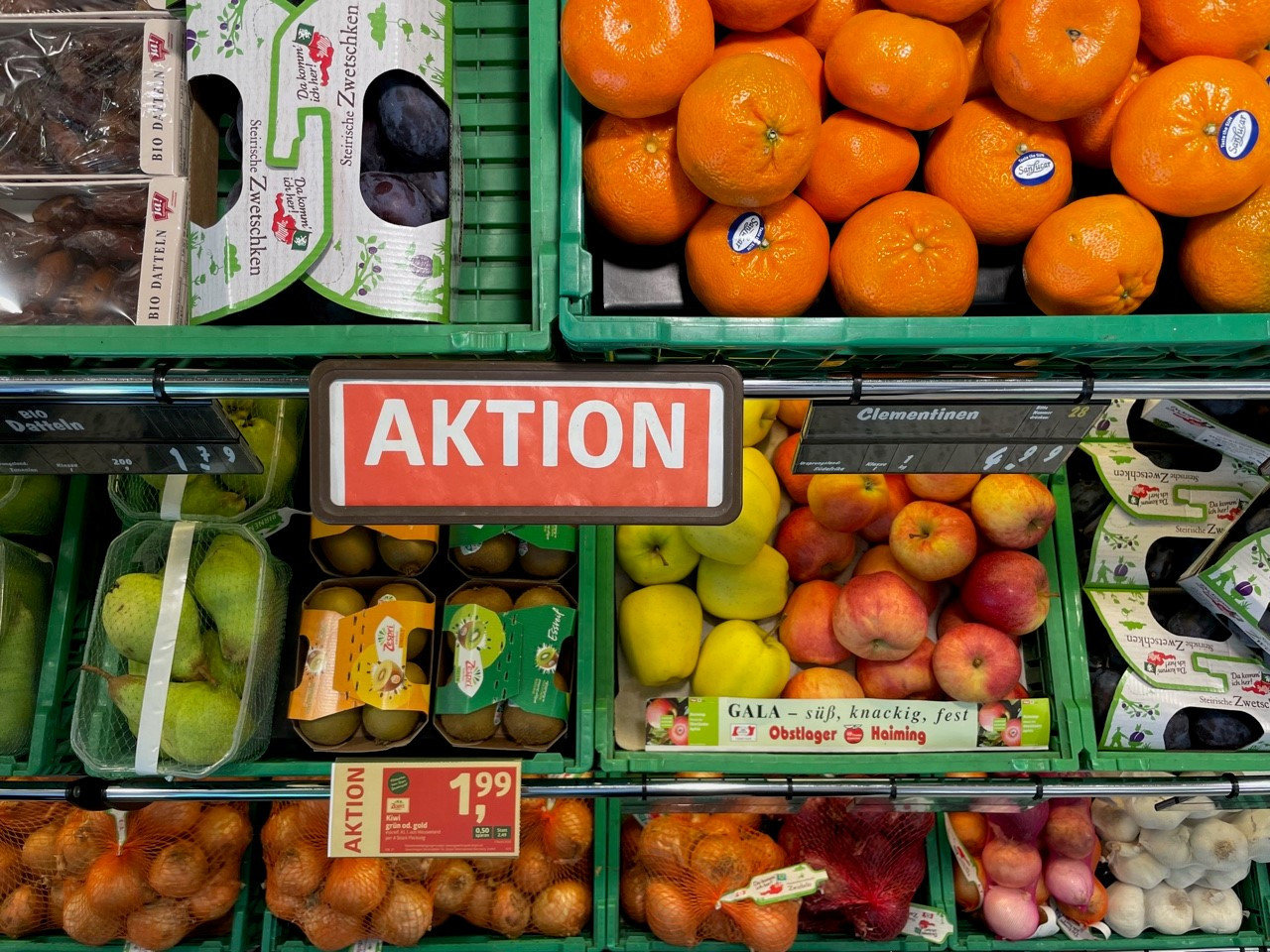 Obstsortiment von ADEG Pfaundler